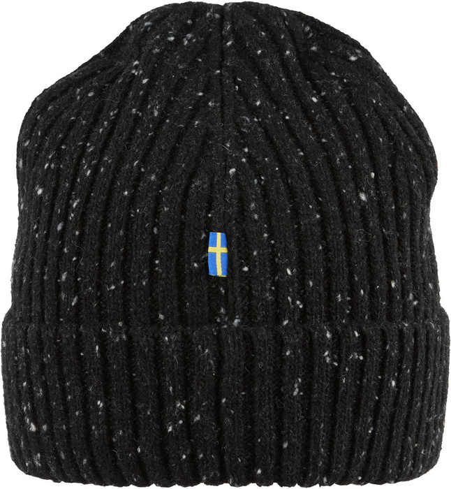 Czapka zimowa Fjallraven Övik Neps Beanie - Black, zdjęcie 2