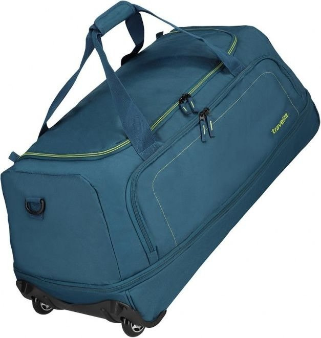 Basic torba podróżna na kółkach Travelite (składana z pokrowcem) - niebieska, zdjęcie 5