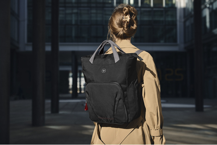 Torba na laptopa do 15,6' Wenger Motion Vertical Czarna, zdjęcie 9