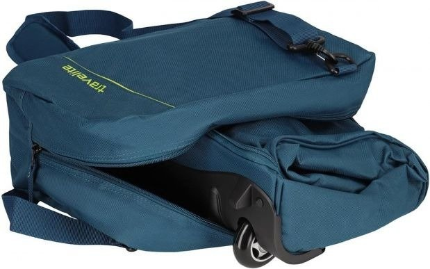 Basic torba podróżna na kółkach Travelite (składana z pokrowcem) - niebieska, zdjęcie 3