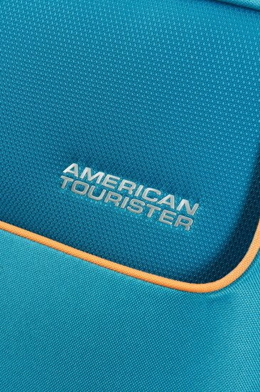 Walizka American Tourister Funshine 55 cm na 4 kółkach niebieska, zdjęcie 5
