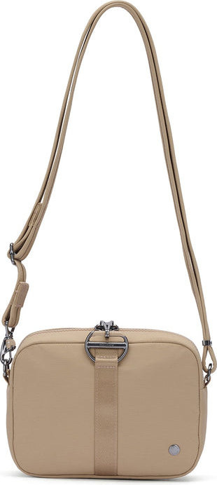 Torba na ramię antykradzieżowa Pacsafe Citysafe CX Econyl 3L Beige, zdjęcie 4