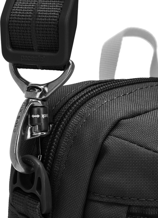 Torba antykradzieżowa na ramię Pacsafe Go Festival 4,5L - Jet Black, zdjęcie 8