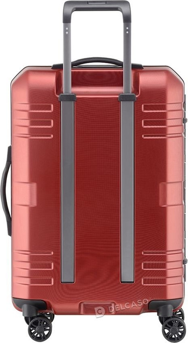 Walizka średnia Prior Smart Skin 69 cm czerwona, zdjęcie 4