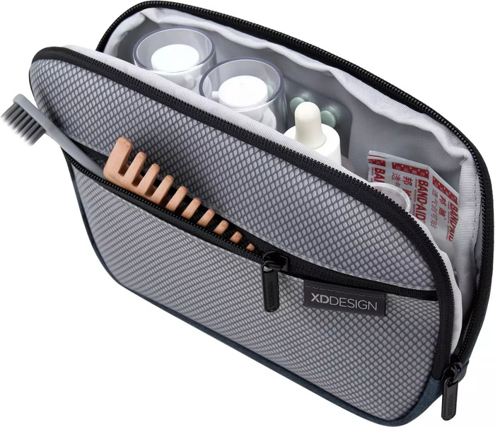 Podróźny futerał na akcesoria XD Design 2,5L Black / Grey, zdjęcie 16