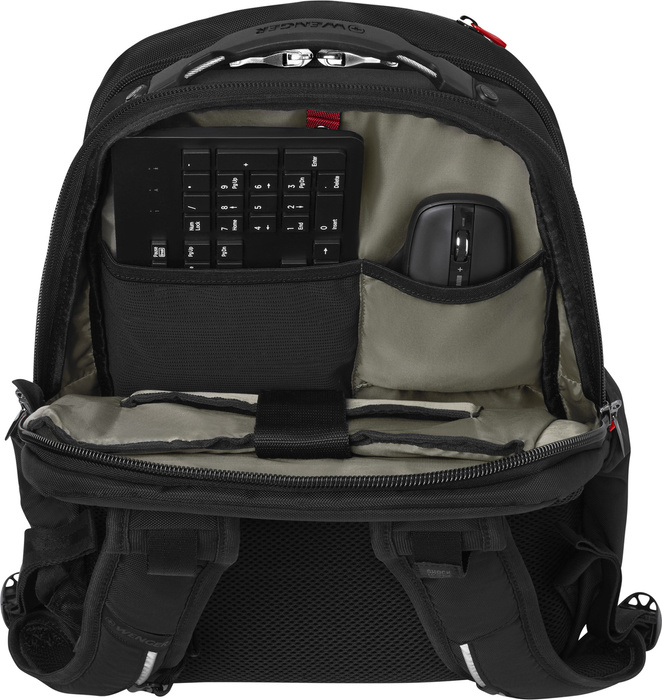 Plecak na laptopa do 17" Wenger New Icons Cosmic Czarny, zdjęcie 6