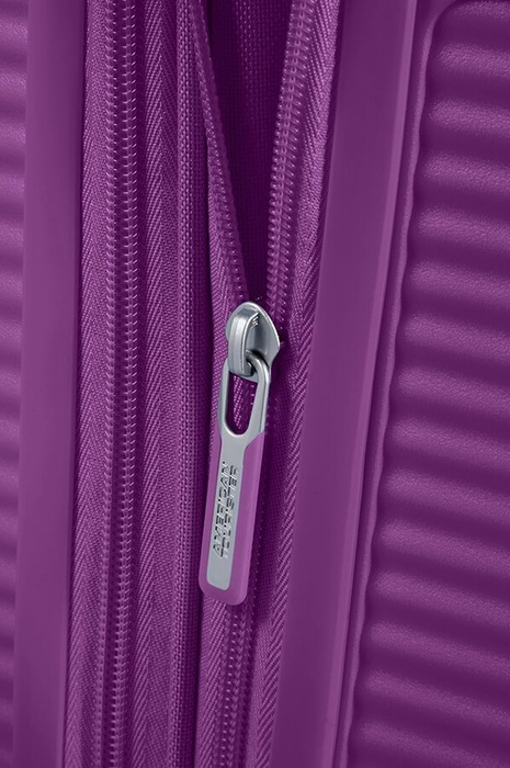 Walizka American Tourister Soundbox 77 cm powiększana fioletowa, zdjęcie 4