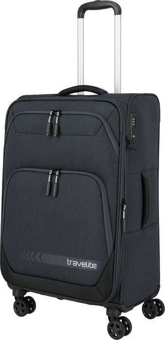 Walizka średnia Travelite Kick off 67 cm Antracytowy