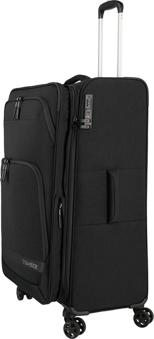 Walizka duża Travelite Kick off 78 cm czarna, zdjęcie 7