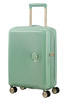 Walizka kabinowa American Tourister Soundbox 55 cm powiększana różowa