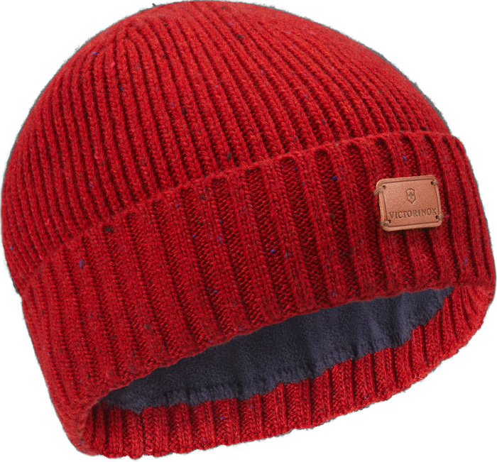 Czapka zimowa Victorinox Brand Collection Beanie Deluxe Red, zdjęcie 3