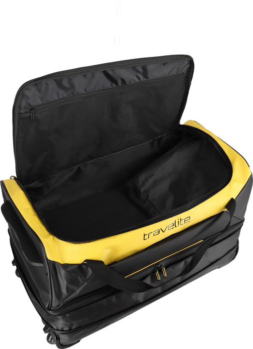 Torba podróżna na kółkach Travelite Basics 98l - żółta, zdjęcie 6
