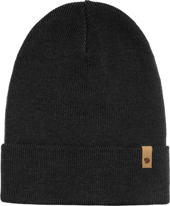 Czapka wełniana Fjallraven Classic Knit Hat - Black, zdjęcie 3