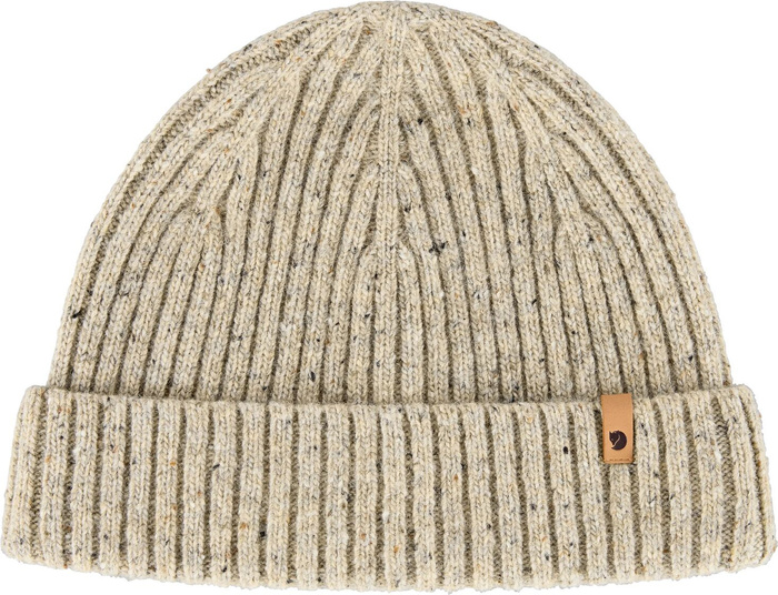 Czapka zimowa Fjallraven Övik Neps Beanie - light beige, zdjęcie 3