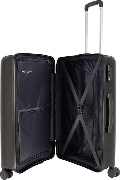 Walizka średnia Travelite Vaka 65 cm czarna, zdjęcie 3