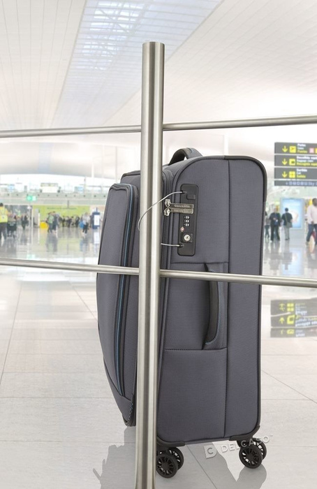 Walizka duża poszerzana Travelite CrossLite 77 cm czarna, zdjęcie 8