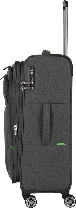 Walizka średnia poszerzana Travelite Madeira 67 cm antracytowa, zdjęcie 10
