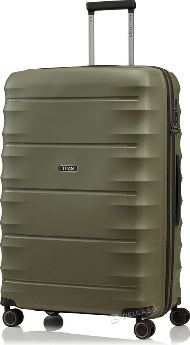 Walizka duża Titan Highlight 76 cm khaki