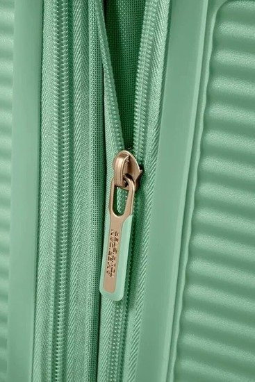 Walizka kabinowa American Tourister Soundbox 55 cm powiększana różowa, zdjęcie 9