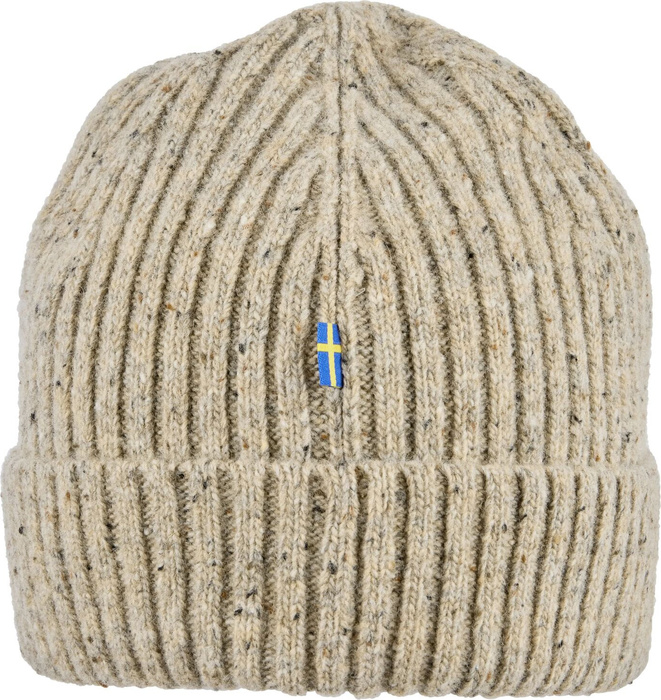 Czapka zimowa Fjallraven Övik Neps Beanie - light beige, zdjęcie 2
