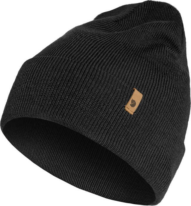 Czapka wełniana Fjallraven Classic Knit Hat - Black