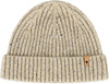 Czapka zimowa Fjallraven Övik Neps Beanie - light beige, zdjęcie 3