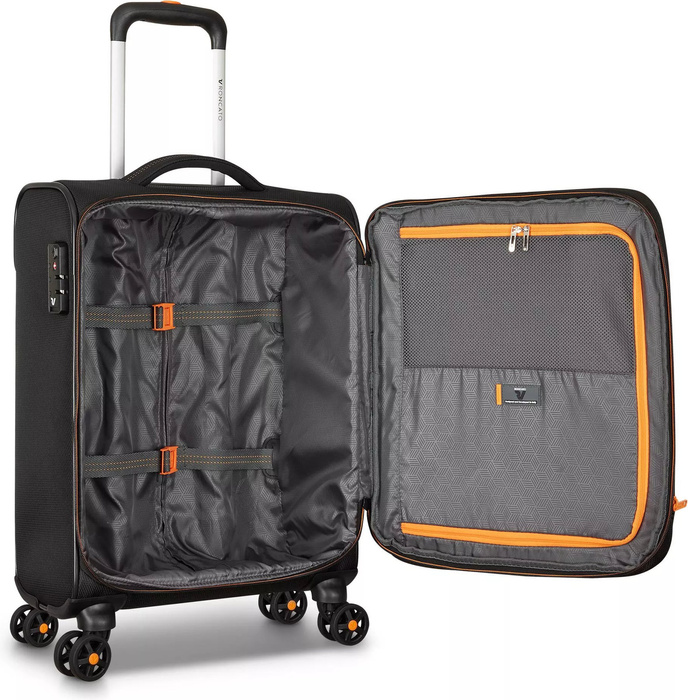 Walizka kabinowa Roncato Flyover 55 cm - Black, zdjęcie 4