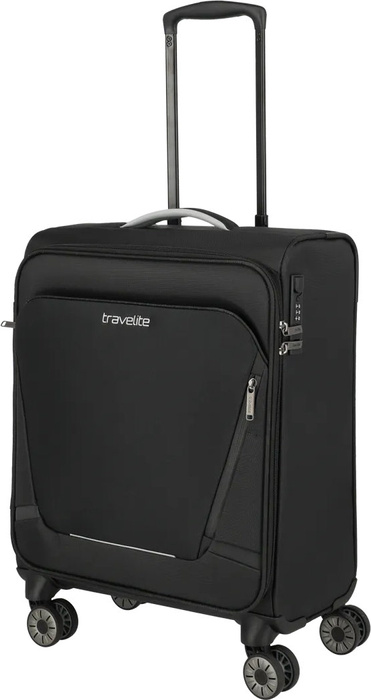 Walizka kabinowa Travelite Jetpack Max 55 cm Black
