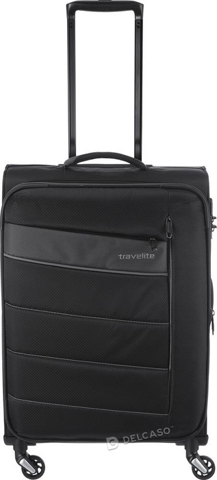 Walizka średnia Travelite Kite 64 cm czarna