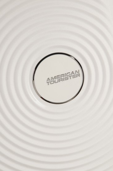 Walizka American Tourister Soundbox 67 cm powiększana biała