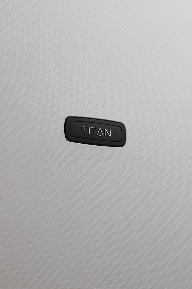 Walizka duża Titan Compax 74 cm biała