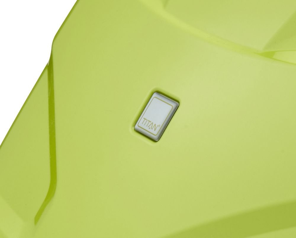 Walizka kabinowa Titan X2 Flash 55 cm mała limonkowa