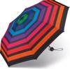 Parasol krótki Happy Rain Mulicolor Stripe Super Mini 42082-03